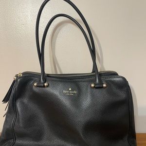 Kate Spade black leather purse